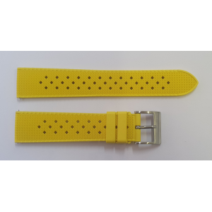 Yellow swiss rubber strap