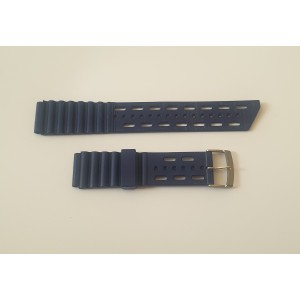 Rubber blue strap with...