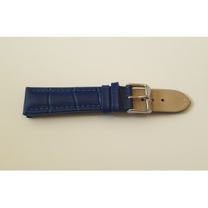 Blue / light blue crocco strap
