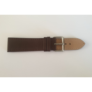 Dark brown smooth strap